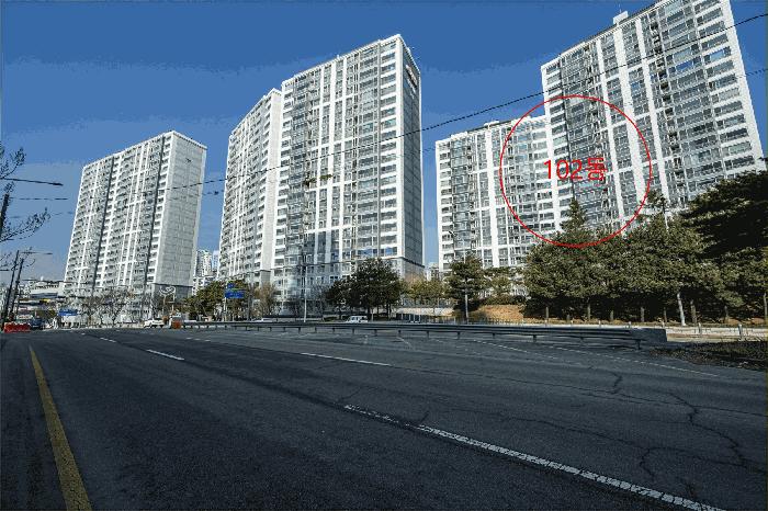 광주광역시 서구 화정동 400-16 꽃담마을 이-편한세상 102동 3층302호 아파트 경매 사진 1