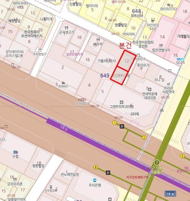 서울특별시 광진구 능동로37길 9, 12층1203호 (중곡동,평강오피스텔)구) 서울특별시 광진구 중곡동 649-11 오피스텔 경매 사진 14