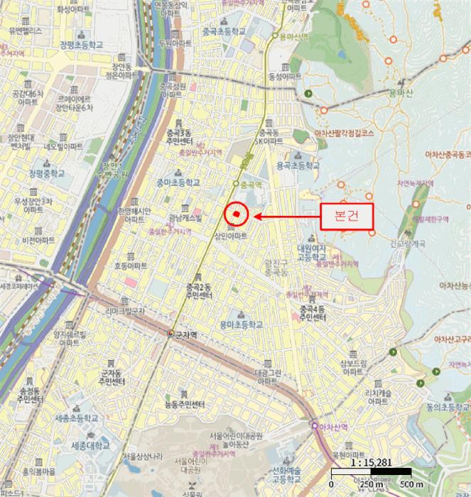 서울특별시 광진구 중곡동 32-1 플러스홈 지1층비01호 근린상가 경매 사진 18