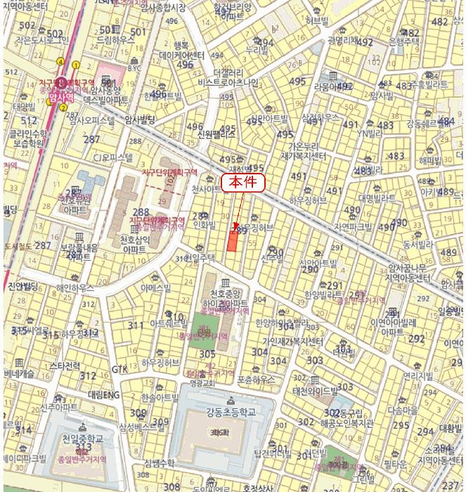 서울특별시 강동구 천호동 289-40 디아트 6층603호 다세대(빌라) 경매 사진 10