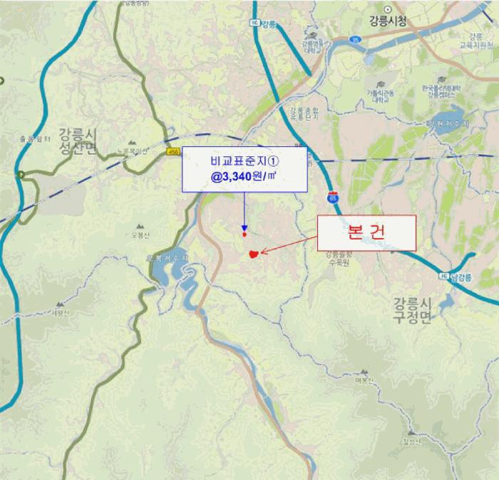 강원특별자치도 강릉시 성산면 산북리 산172-2 임야 경매 사진 7