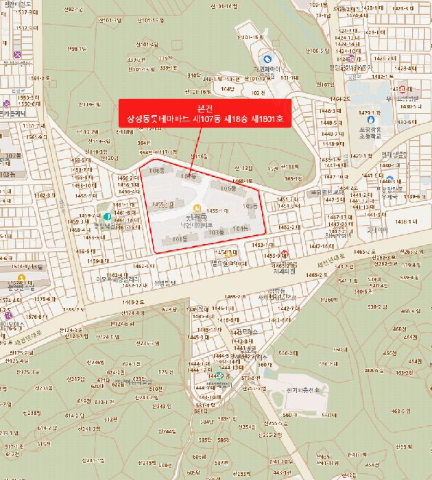 경상북도 포항시 북구 장성동 1455-1 장성동롯데아파트 107동 18층 1801호 아파트 경매 사진 7
