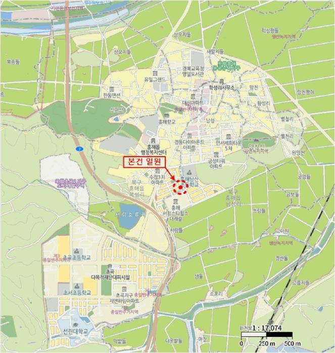경상북도 포항시 북구 흥해읍 옥성리 561 대지 경매 사진 8
