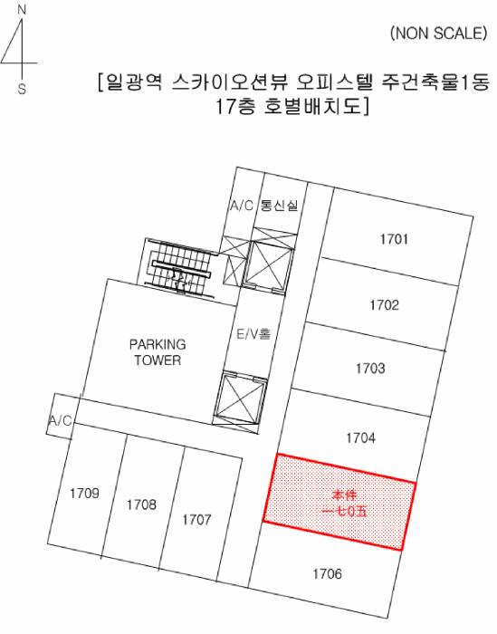 부산광역시 기장군 일광읍 삼성리 890-7 일광역스카이오션뷰오피스텔주건축물 1동 17층1705호 오피스텔 경매 사진 10