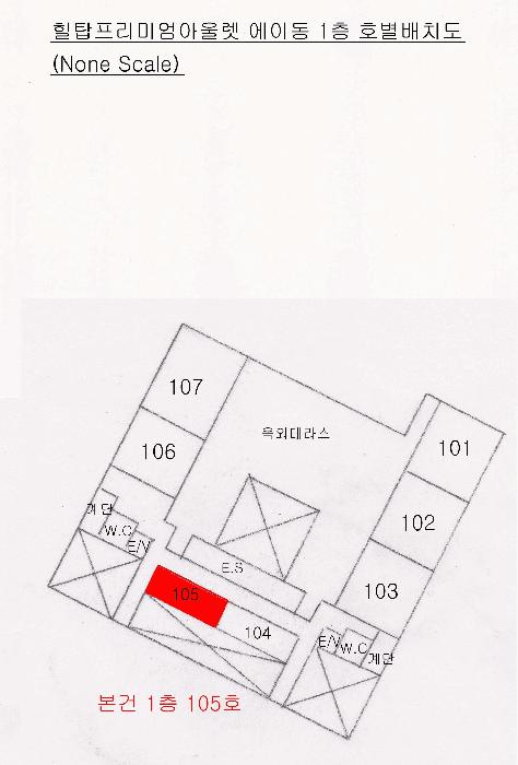 부산광역시 기장군 장안읍 좌천리 436-16 힐탑프리미엄아울렛 에이동 1층105호 근린상가 경매 사진 11