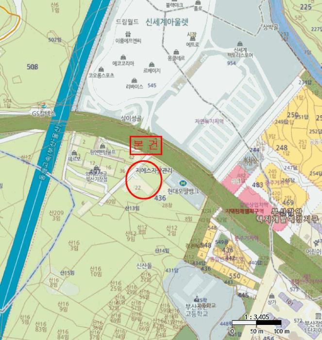부산광역시 기장군 장안읍 좌천리 436-16 힐탑프리미엄아울렛 에이동 1층105호 근린상가 경매 사진 12