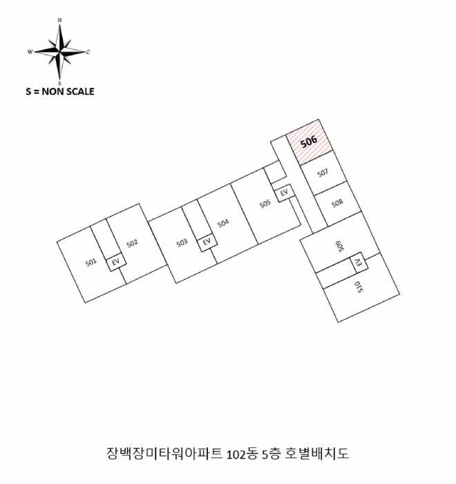 부산광역시 남구 대연동 255-1 장백장미타워아파트 102동 5층506호 아파트 경매 사진 8