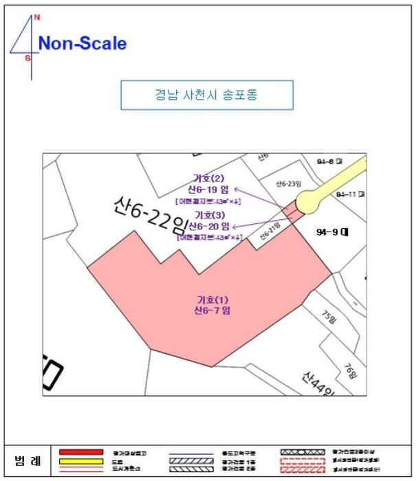 경상남도 사천시 송포동 산6-7 임야 경매 사진 13
