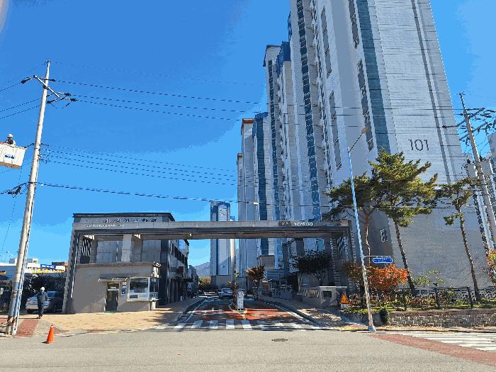 전라남도 장흥군 장흥읍 원도리 329 장흥코아루해피트리 제106동 제1층 제104호 아파트 경매 사진 1