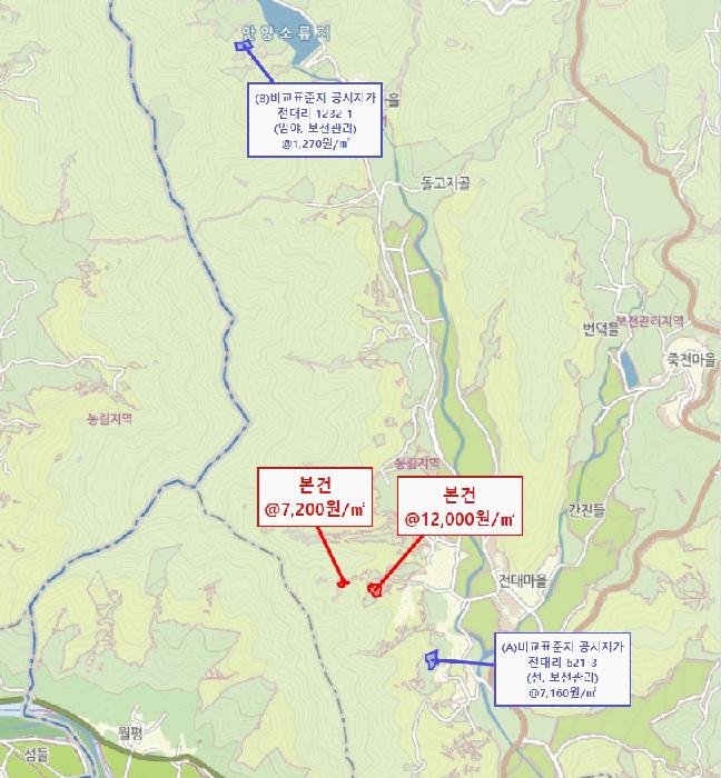 경상남도 하동군 횡천면 전대리 747 답 경매 사진 8