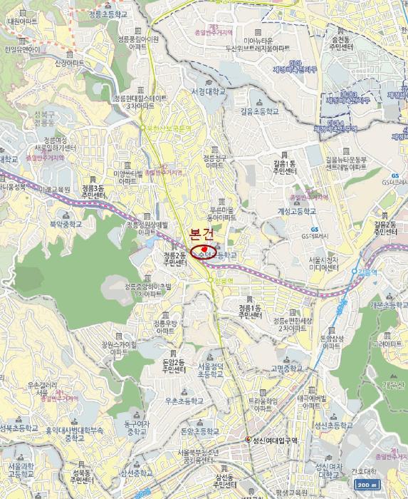 서울특별시 성북구 정릉동 162-17 엘렌시아 2층 201호 다세대(빌라) 경매 사진 16