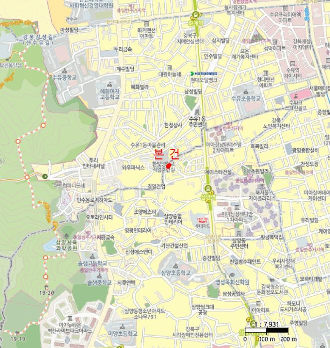 서울특별시 강북구 미아동 791-1100 에이치홈 3층 302호 다세대(빌라) 경매 사진 16