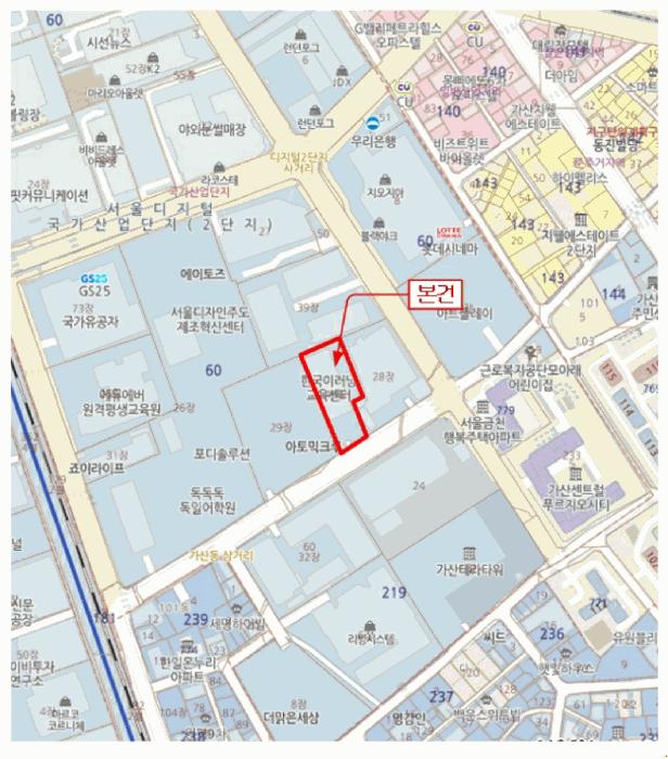서울특별시 금천구 가산동 60-46 더리즌밸리지식산업센터 제1동 제4층 제419호 아파트형공장 경매 사진 10