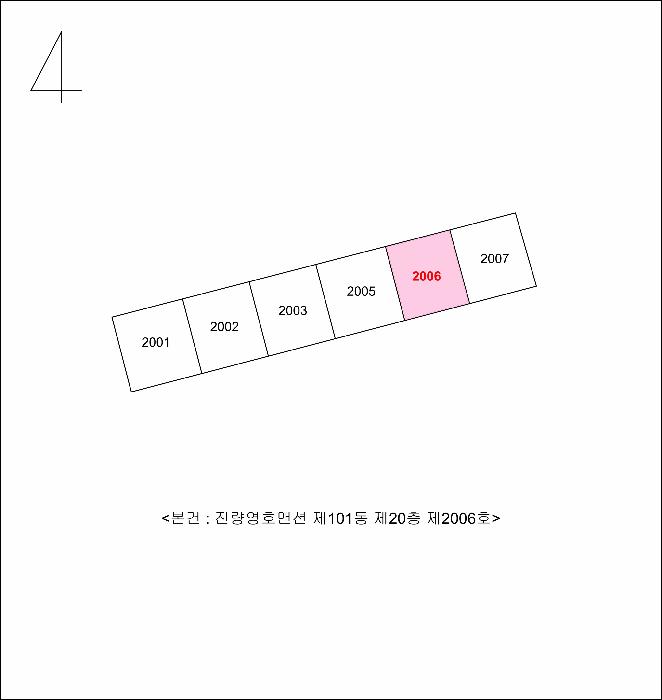 경상북도 경산시 진량읍 선화리 720-2 진량영호맨션 101동 20층2006호 아파트 경매 사진 8