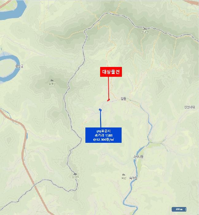 강원특별자치도 영월군 북면 공기리 1501-1 전 경매 사진 7