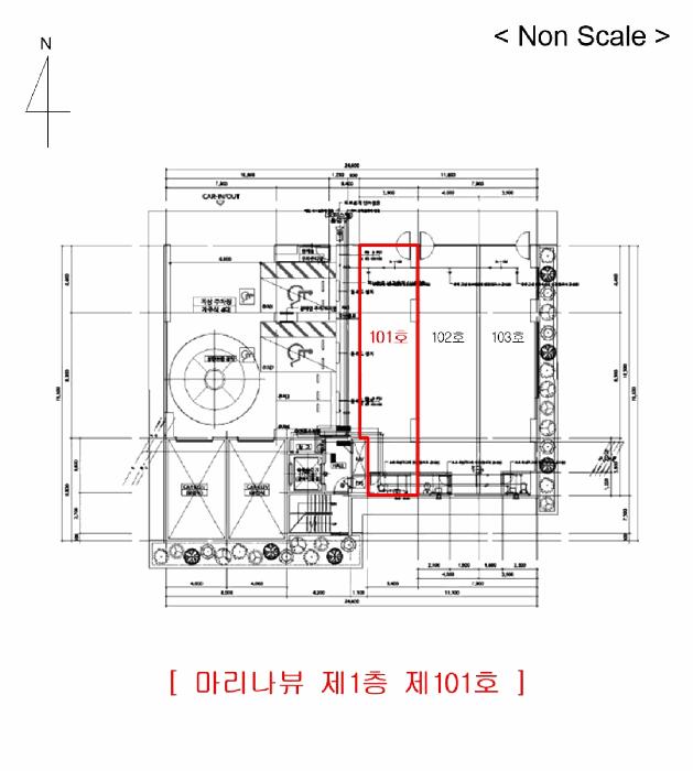 경기도 부천시 소사구 심곡본동 746-21 마리나뷰 1층101호 근린상가 경매 사진 9