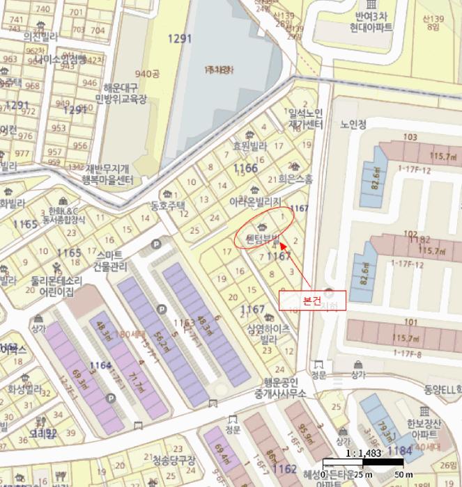 부산광역시 해운대구 재송동 1167-1 재송센텀뷰 4층402호 다세대(빌라) 경매 사진 11
