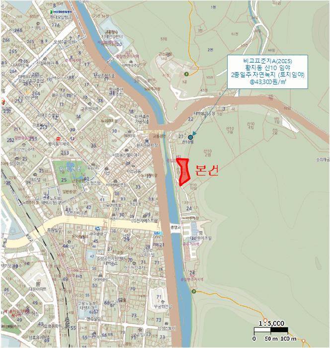 강원특별자치도 태백시 황지동 산10-9 임야 경매 사진 5
