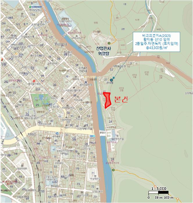 강원특별자치도 태백시 황지동 산10-9 임야 경매 사진 7