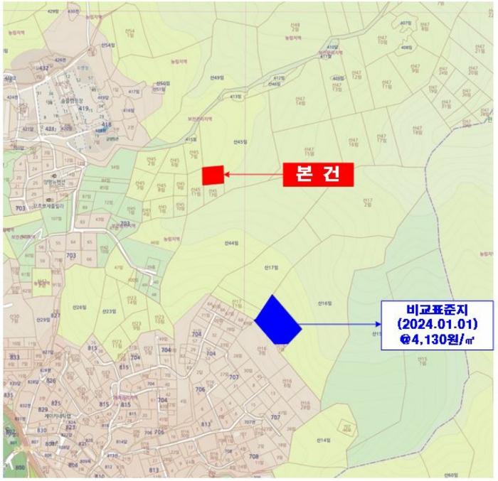 경기도 양평군 옥천면 신복리 산45-12 임야 경매 사진 9