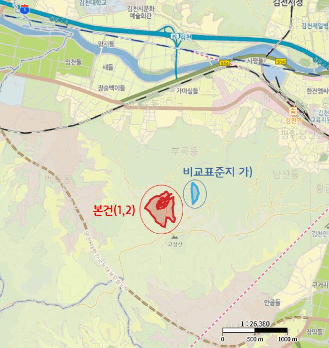 경상북도 김천시 부곡동 산58-1 임야 경매 사진 13