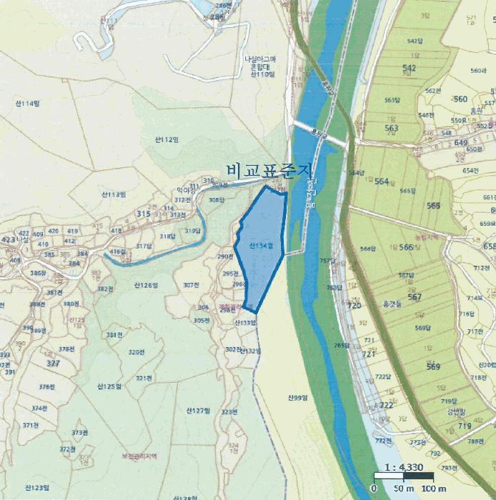 경상북도 청송군 부남면 대전리 산120 임야 경매 사진 16