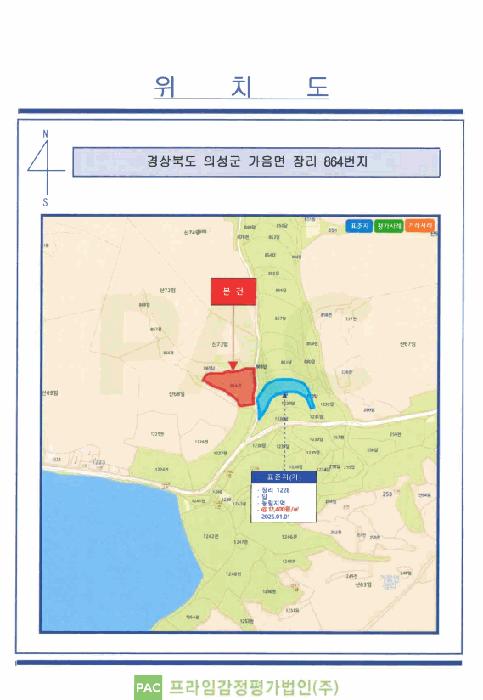 경상북도 의성군 가음면 장리 864 전 경매 사진 8