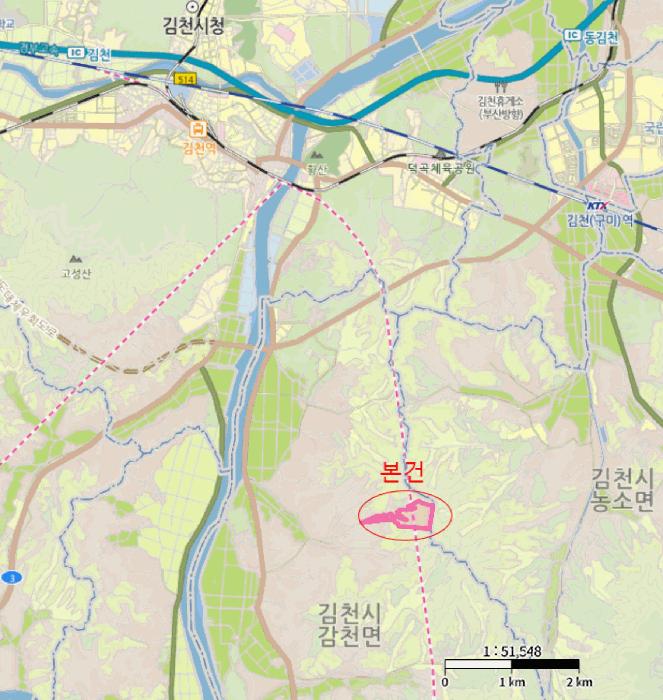 경상북도 김천시 감천면 광기리 산17 임야 경매 사진 15