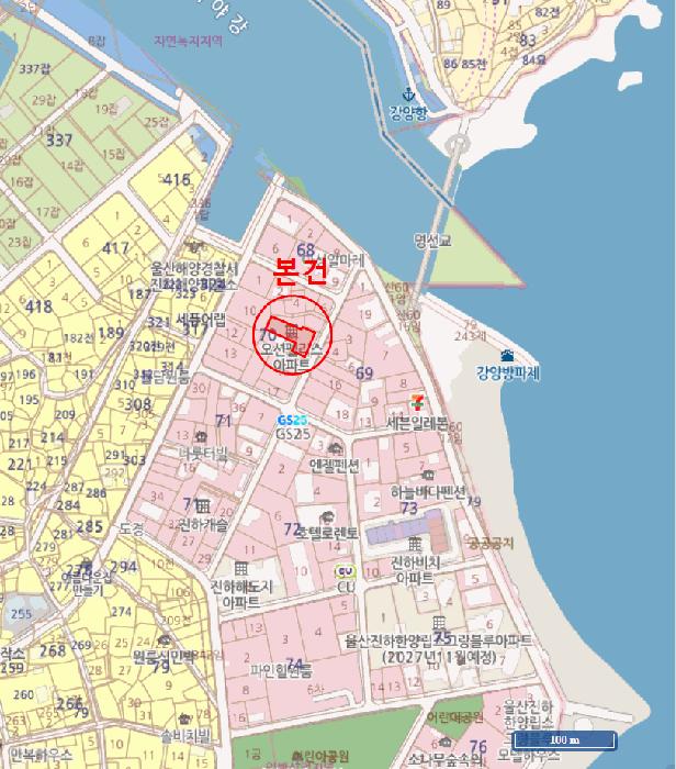 울산광역시 울주군 서생면 진하리 70-20 오션팰리스 4층402호 아파트 경매 사진 17