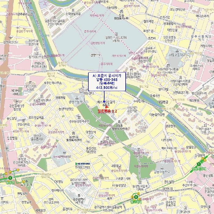광주광역시 서구 양동 437-10 도로 경매 사진 17
