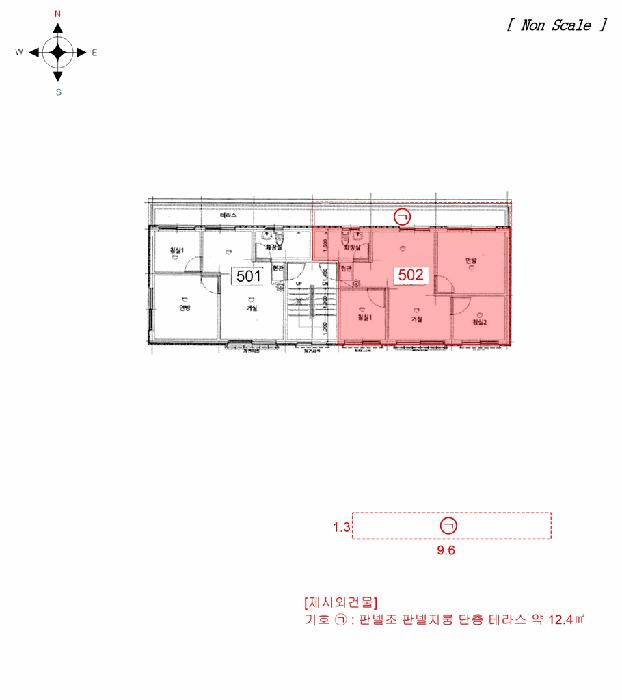 경기도 부천시 소사구 송내동 592-14 5층502호 다세대(빌라) 경매 사진 11