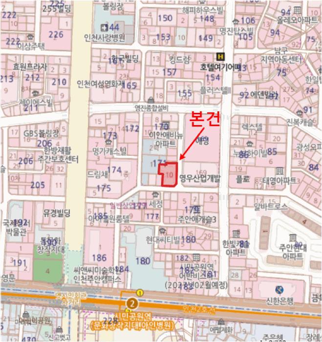 인천광역시 미추홀구 주안동 171-10 비와이펠리스 8층801호 오피스텔 경매 사진 11