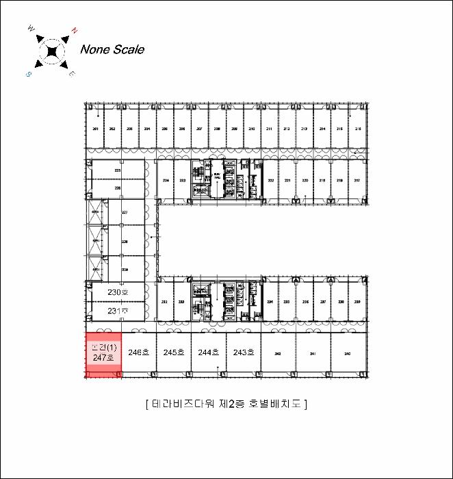 경기도 김포시 장기동 2008-3 테라비즈타워 2층247호 아파트형공장 경매 사진 11