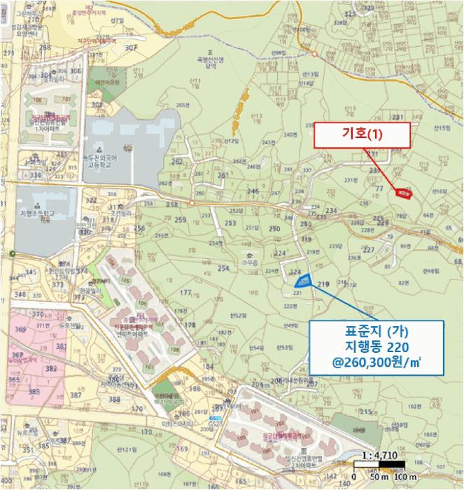 경기도 동두천시 지행동 74 대지 경매 사진 10