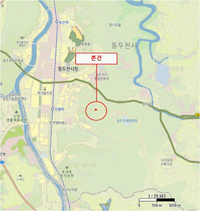 경기도 동두천시 지행동 74 대지 경매 사진 9