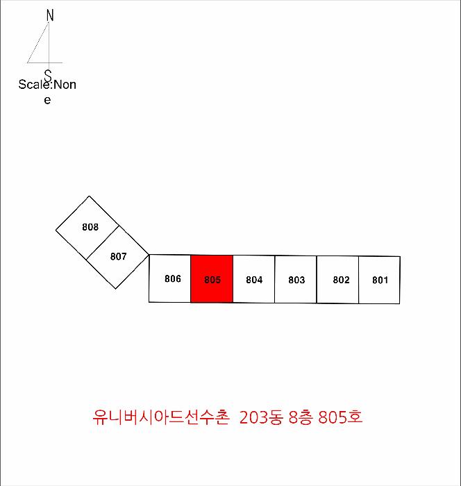 대구광역시 북구 동변동 682 유니버시아드선수촌 203동 8층805호 아파트 경매 사진 8