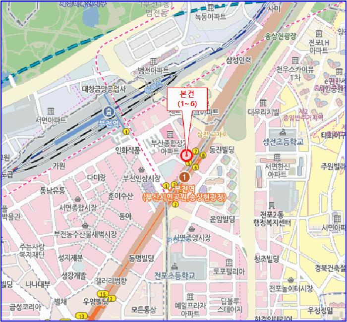 부산광역시 부산진구 부전동 18 삼정그린코아더시티 17층1702호 오피스텔 경매 사진 18
