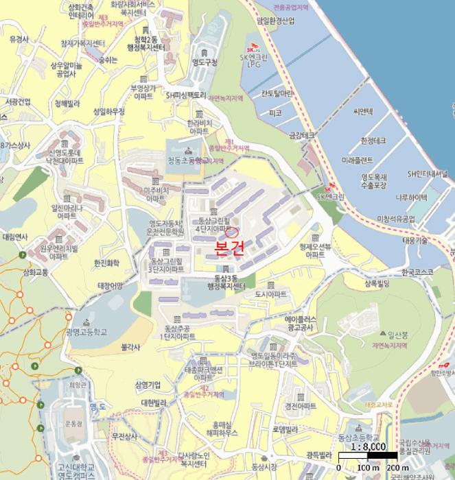 부산광역시 영도구 동삼동 1123 동삼그린힐아파트 402동 3층304호 아파트 경매 사진 8