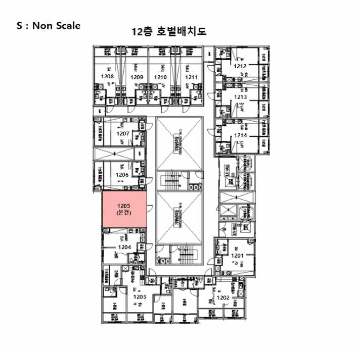 부산광역시 부산진구 범천동 849-2 대동레미안센트럴시티5 12층1205호 오피스텔 경매 사진 8