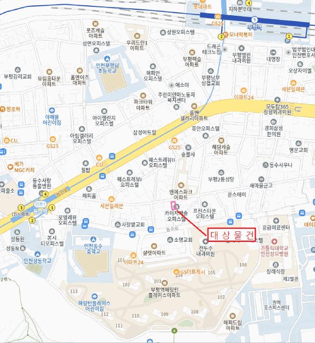 인천광역시 부평구 부평동 671-20 카이저캐슬 12층1202호 오피스텔 경매 사진 10