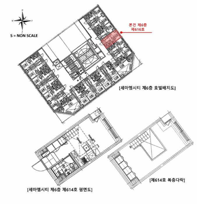 경기도 오산시 수목원로 618, 6층616호 (세교동,세마엠시티)구) 경기도 오산시 세교동 597-4 오피스텔 경매 사진 13