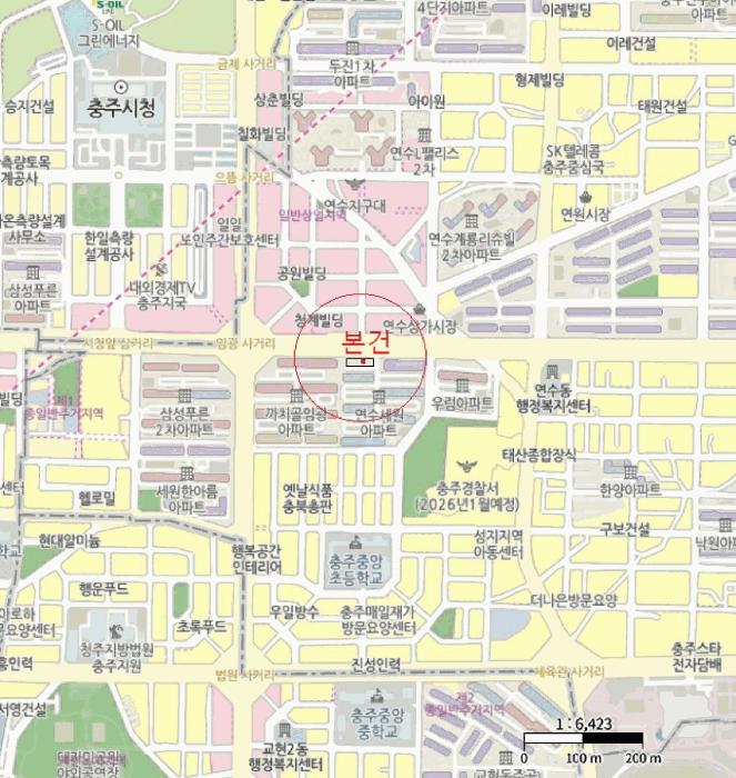 충청북도 충주시 연수동 930 세원아파트 상가동 2층206호 근린상가 경매 사진 14