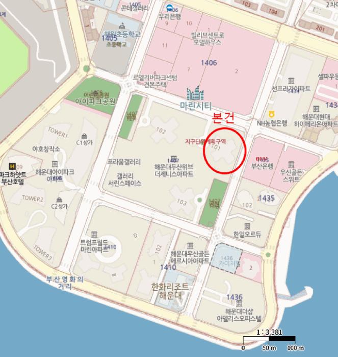 부산광역시 해운대구 우동 1407 해운대두산위브더제니스 101동 5층508호 아파트 경매 사진 12