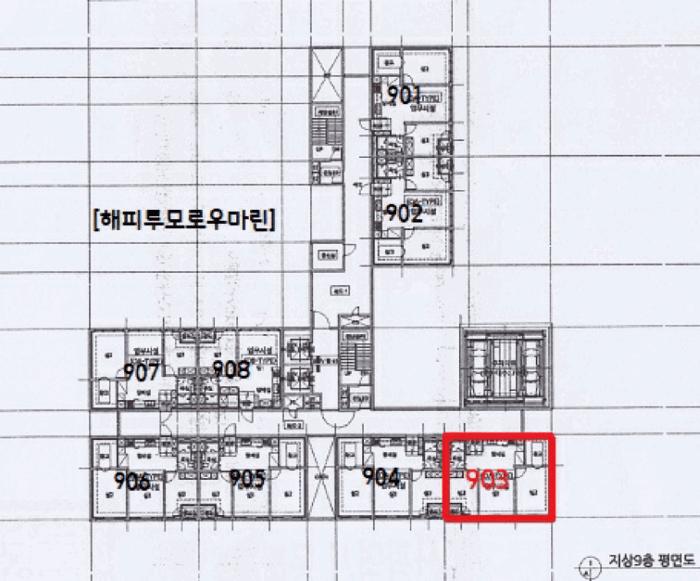 부산광역시 해운대구 우동 639-3 해피투모로우마린 9층903호 오피스텔 경매 사진 11
