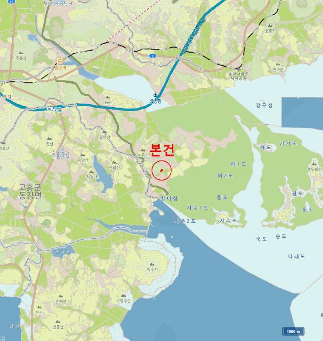 전라남도 보성군 벌교읍 대포리 580-1 답 경매 사진 12