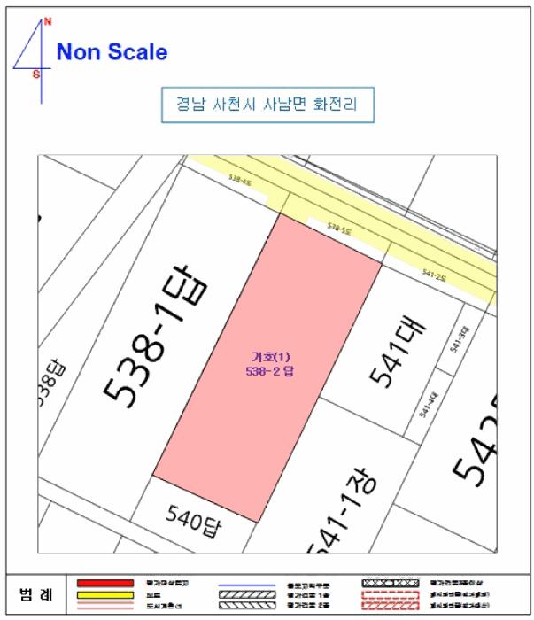 경상남도 사천시 사남면 화전리 538-2 답 경매 사진 12