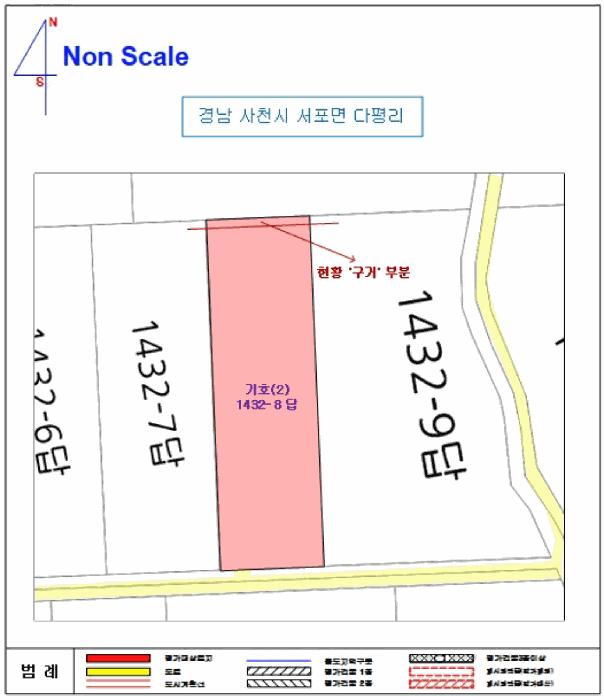 경상남도 사천시 서포면 다평리 1432-8 답 경매 사진 13