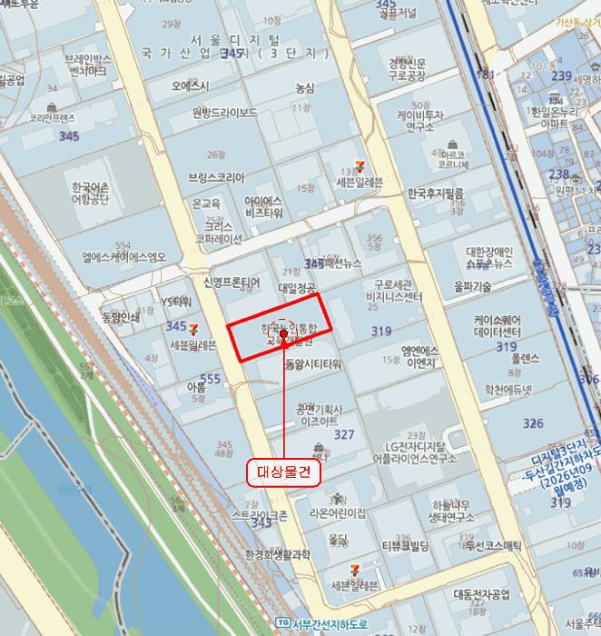 서울특별시 금천구 가산동 327-5 지밸리더리브스마트타워 제15층 제1507호 아파트형공장 경매 사진 14