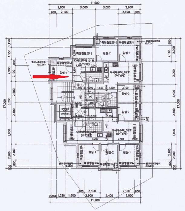 서울특별시 서대문구 창천동 503-21 엘케이타운 6층601호 다세대(빌라) 경매 사진 12