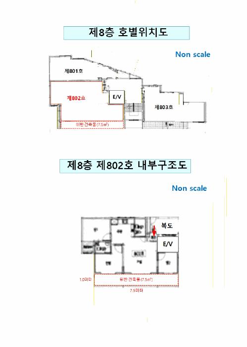 서울특별시 중랑구 면목동 194-3 삼성제이드아파트 8층802호 아파트 경매 사진 15